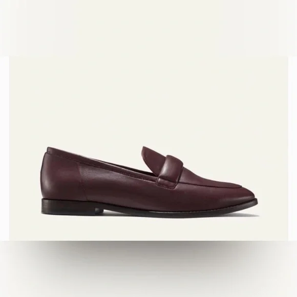 Margaux 40 Andie Burgundy Loafers - Picture 3 of 12